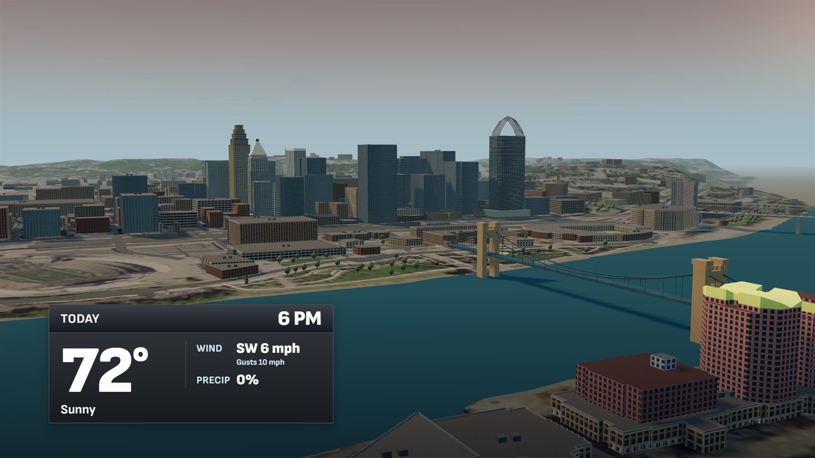 Next in Preview: SkyCast 3D city
